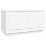 Mueble de TV madera contrachapada blanco 80x35x45 cm en Muebles TV | Comprar online en Foru.es