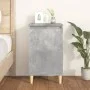 Bedside table made of gray concrete plywood 40x35x70 cm by vidaXL, Nightstands - Ref: Foro24-819636, Price: 42,35 €, Discount: %