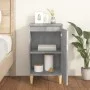 Bedside table made of gray concrete plywood 40x35x70 cm by vidaXL, Nightstands - Ref: Foro24-819636, Price: 42,35 €, Discount: %