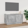 Mueble para TV madera contrachapada gris hormigón 80x35x45 cm en Muebles TV | Comprar online en Foru.es