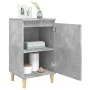 Bedside table made of gray concrete plywood 40x35x70 cm by vidaXL, Nightstands - Ref: Foro24-819636, Price: 42,35 €, Discount: %