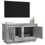 Mueble para TV madera contrachapada gris hormigón 80x35x45 cm en Muebles TV | Comprar online en Foru.es
