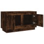 Mueble para TV madera contrachapada roble ahumado 80x35x45 cm en Muebles TV | Comprar online en Foru.es