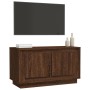 Mueble para TV madera contrachapada roble marrón 80x35x45 cm en Muebles TV | Comprar online en Foru.es
