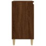 Mesita de noche madera contrachapada roble marrón 40x35x70 cm de vidaXL, Mesitas de noche - Ref: Foro24-819642, Precio: 44,17...