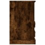 Mesita de noche color roble ahumado 43x36x60 cm de vidaXL, Mesitas de noche - Ref: Foro24-816338, Precio: 65,59 €, Descuento: %
