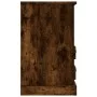 Mesita de noche color roble ahumado 43x36x60 cm de vidaXL, Mesitas de noche - Ref: Foro24-816338, Precio: 64,57 €, Descuento: %