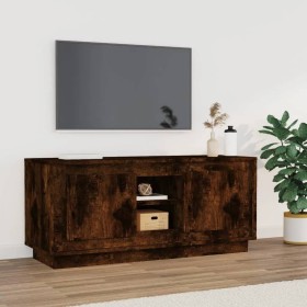 Mueble para TV madera contrachapada roble ahumado 102x35x45 cm en Muebles TV | Comprar online en Foru.es