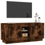 Mueble para TV madera contrachapada roble ahumado 102x35x45 cm en Muebles TV | Comprar online en Foru.es