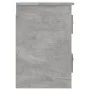 Mesita de noche de pared 2 uds gris hormigón 41,5x36x53 cm de vidaXL, Mesitas de noche - Ref: Foro24-816401, Precio: 77,86 €,...