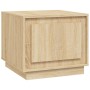 Mesa de centro madera contrachapada roble Sonoma 51x50x44 cm en Mesas de centro | Comprar online en Foru.es