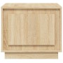 Mesa de centro madera contrachapada roble Sonoma 51x50x44 cm en Mesas de centro | Comprar online en Foru.es