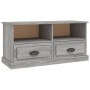 Mueble para TV madera contrachapada gris Sonoma 93x35,5x45 cm de vidaXL, Muebles TV - Ref: Foro24-816470, Precio: 58,56 €, De...