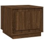 Mesa de centro madera contrachapada roble marrón 51x50x44 cm en Mesas de centro | Comprar online en Foru.es