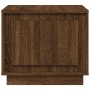 Mesa de centro madera contrachapada roble marrón 51x50x44 cm en Mesas de centro | Comprar online en Foru.es