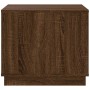 Mesa de centro madera contrachapada roble marrón 51x50x44 cm en Mesas de centro | Comprar online en Foru.es