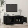 Mesa de centro madera contrachapada negro 102x50x44 cm en Mesas de centro | Comprar online en Foru.es