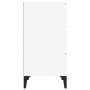 Mesita de noche madera contrachapada blanca 40x35x70 cm de vidaXL, Mesitas de noche - Ref: Foro24-819668, Precio: 64,83 €, De...