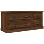 Mueble para TV madera contrachapada roble marrón 100x35,5x45 cm de vidaXL, Muebles TV - Ref: Foro24-816455, Precio: 102,15 €,...