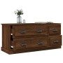 Mueble para TV madera contrachapada roble marrón 100x35,5x45 cm de vidaXL, Muebles TV - Ref: Foro24-816455, Precio: 102,15 €,...