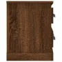 TV stand made of brown oak plywood, 100x35.5x45 cm by vidaXL, TV Furniture - Ref: Foro24-816455, Price: 100,64 €, Discount: %