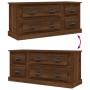 Mueble para TV madera contrachapada roble marrón 100x35,5x45 cm de vidaXL, Muebles TV - Ref: Foro24-816455, Precio: 102,15 €,...