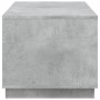 Mesa de centro madera contrachapada gris hormigón 102x50x44 cm en Mesas de centro | Comprar online en Foru.es