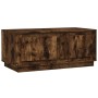 Mesa de centro madera contrachapada roble ahumado 102x50x44 cm en Mesas de centro | Comprar online en Foru.es