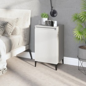Mesita de noche madera contrachapada blanca 40x35x70 cm de vidaXL, Mesitas de noche - Ref: Foro24-819644, Precio: 48,71 €, De...