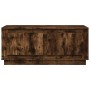 Mesa de centro madera contrachapada roble ahumado 102x50x44 cm en Mesas de centro | Comprar online en Foru.es