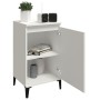 Mesita de noche madera contrachapada blanca 40x35x70 cm de vidaXL, Mesitas de noche - Ref: Foro24-819644, Precio: 48,71 €, De...