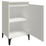 Mesita de noche madera contrachapada blanca 40x35x70 cm de vidaXL, Mesitas de noche - Ref: Foro24-819644, Precio: 48,71 €, De...
