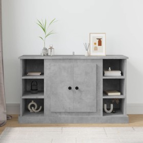 Aparador de madera contrachapada gris hormigón 100x35,5x60 cm de vidaXL, Aparadores - Ref: Foro24-816444, Precio: 103,99 €, D...