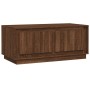 Mesa de centro madera contrachapada marrón roble 102x50x44 cm en Mesas de centro | Comprar online en Foru.es