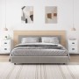 Mesitas de noche de pared 2 uds blanco brillante 41,5x36x53 cm de vidaXL, Mesitas de noche - Ref: Foro24-816397, Precio: 65,6...
