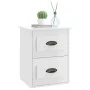 Wall bedside tables 2 pcs glossy white 41.5x36x53 cm by vidaXL, Nightstands - Ref: Foro24-816397, Price: 65,62 €, Discount: %