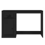 Escritorio con cajón madera contrachapada negro 115x50x75 cm de vidaXL, Escritorios - Ref: Foro24-816473, Precio: 94,59 €, De...