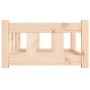Cama para perros madera maciza de pino 65,5x50,5x28 cm en Camas para perros | Comprar online en Foru.es