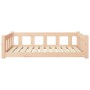 Cama para perros madera maciza de pino 105,5x75,5x28 cm en Camas para perros | Comprar online en Foru.es