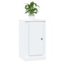 Aparador de madera contrachapada blanco 37,5x35,5x67,5 cm de vidaXL, Aparadores - Ref: Foro24-816200, Precio: 43,52 €, Descue...