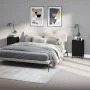 Mesitas de noche 2 uds madera contrachapada negro 40x35x70 cm de vidaXL, Mesitas de noche - Ref: Foro24-819647, Precio: 79,39...