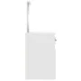 Tocador con espejo madera contrachapada blanco 90x50x132,5 cm de vidaXL, Tocadores para dormitorios - Ref: Foro24-816760, Pre...