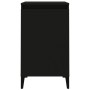 Mesitas de noche 2 uds madera contrachapada negro 40x35x70 cm de vidaXL, Mesitas de noche - Ref: Foro24-819647, Precio: 80,25...