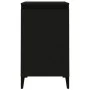 Mesitas de noche 2 uds madera contrachapada negro 40x35x70 cm de vidaXL, Mesitas de noche - Ref: Foro24-819647, Precio: 79,39...