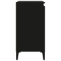 Mesitas de noche 2 uds madera contrachapada negro 40x35x70 cm de vidaXL, Mesitas de noche - Ref: Foro24-819647, Precio: 80,25...