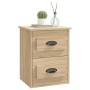 Mesita de noche de pared color roble Sonoma 41,5x36x53 cm de vidaXL, Mesitas de noche - Ref: Foro24-816398, Precio: 50,35 €, ...