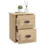 Mesita de noche de pared color roble Sonoma 41,5x36x53 cm de vidaXL, Mesitas de noche - Ref: Foro24-816398, Precio: 50,35 €, ...