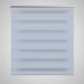 Persiana Cebra 100 x 175cm Blanco de vidaXL, Persianas y estores - Ref: Foro24-240210, Precio: 36,99 €, Descuento: %