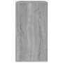 Armario maquillaje madera contrachapada gris Sonoma 80x40x75 cm en Armarios y almacenamiento | Comprar online en Foru.es