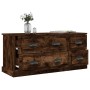 Mueble para TV madera contrachapada roble ahumado 100x35,5x45cm de vidaXL, Muebles TV - Ref: Foro24-816453, Precio: 93,07 €, ...